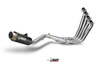 Mivv Układ wydechowy GP PRO BLACK STAINLESS STEEL HONDA CB 650 F 2014-2018