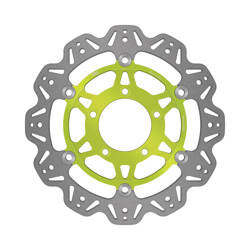 EBC Tarcza hamulcowa motocyklowa VR4159GRN VEE, zielona