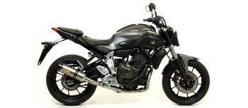 Układ wydechowy Arrow Street Thunder Tytan Yamaha MT-07 2014-2017