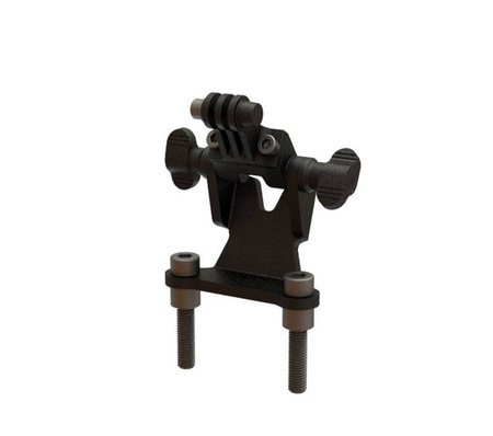 EP Action / Dash Cam Compatible Handlebar Clamp Mount - Yamaha Tracer 7 (2021+) (PRN015683-015728-01) - EVOTECH PERFORMANCE