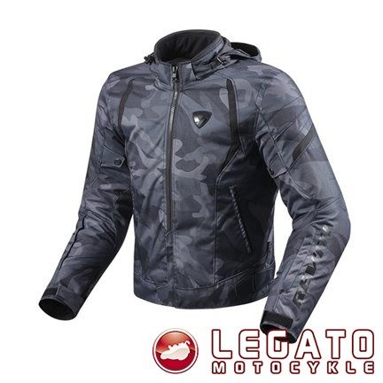 REV'IT! Kurtka tekstylna Flare kolor Czarny