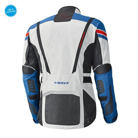 Motocyklowa Kurtka Tekstylna Held Lady Hakuna II Grey/Blue