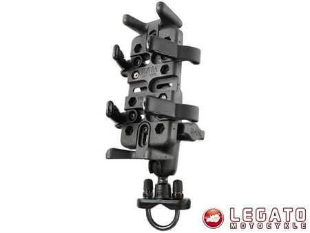 Uchwyt montowany do ramy kierownicy do telefonów komórkowych oraz przenośnych urządzeń elektronicznych