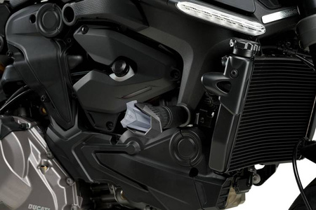 Crash pady PUIG do Ducati Monster 937 2021-2025 Czarny (N) 20716N