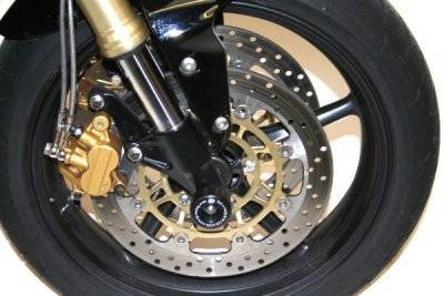 SLIDERY PRZEDNIEGO ZAWIESZENIA TRIUMPH STREET TRIPLE 07 & 675 DAYTONA 06- R&G