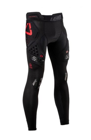 LEATT SPODNIE Z OCHRANIACZAMI IMPACT SHORTS 3DF 6.0 BLACK KOLOR CZARNY