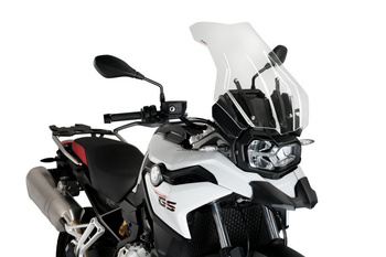 OUTLET Szyba turystyczna PUIG do BMW F750GS / F850GS / Adv. 18-25 (za OEM Sport) Przezroczysty (W) O9770W