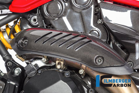 Osłona kolektora wydechowego - Ducati Monster 1200 / 1200 S (2014-2016) ILMBERGER AHK.004.D12MG.K