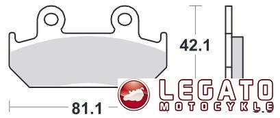 KLOCKI HAMULCOWE SBS 593 RQ