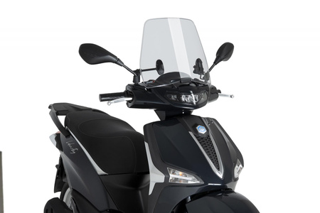 Owiewka PUIG do Piaggio Liberty 125 25-26 (Traffic) Lekko przyciemniany (H) 22769H