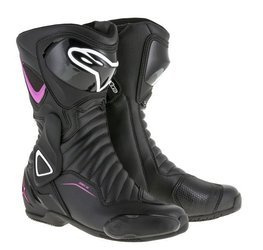 Buty Alpinestars STELLA SMX-6 v2 czarno różowe