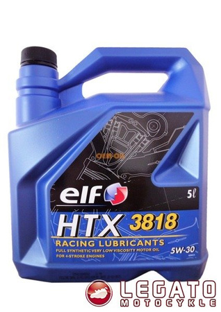 Olej wyścigowy ELF HTX 3818 5W30 5L