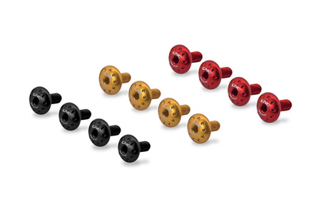 CNC RACING ŚRUBY TYLNEGO BŁOTNIKA, KOLOR ZŁOTY