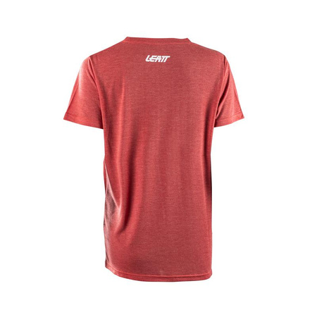T-SHIRT DAMSKI LEATT TECH DUSTY RED L