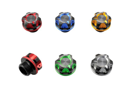 korek wlewu oleju M20XP1.5 złoty