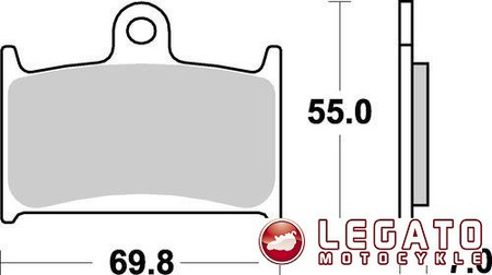 KLOCKI HAMULCOWE SBS 714 HS