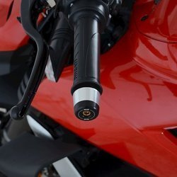 KOŃCÓWKI KIEROWNICY R&G DUCATI STREETFIGHTER V4(S) 20-, BLACK