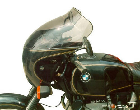 MRA Szyba motocyklowa BMW R  90 S-COCKPIT, BMW247(1), -, forma T, przyciemniana