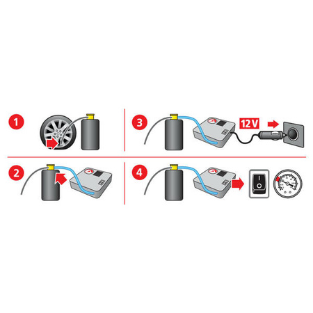 Lampa 72173 Sigil-Matic zestaw do uszczelniania opon bezdętkowych 300 ml