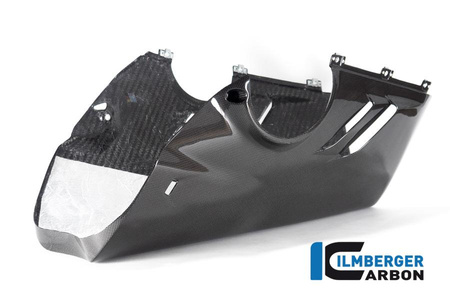 Osłona dolna bellypan do wysokiego wydechu - połysk do motocykla DUCATI Panigale V4 / V4 S Racing (od 2022) ILMBERGER VEU.030.V4R2G.K