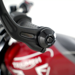 KOŃCÓWKI KIEROWNICY RG RACING Triumph Speed 400 '24- / Royal Enfield Meteor 350 '24- Black