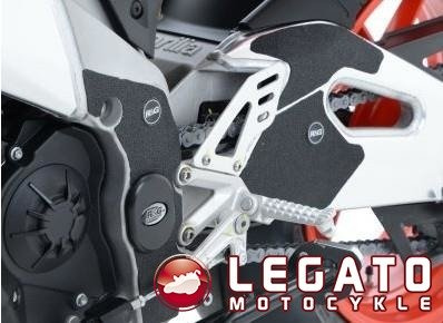 TANKPAD ANTYPOďż˝LIZGOWY ZABEZPIECZAJďż˝CY RAMďż˝ I WAHACZ 4 CZĘCI APRILIA V4 TUONO 11- / RSV4 09- BLAC