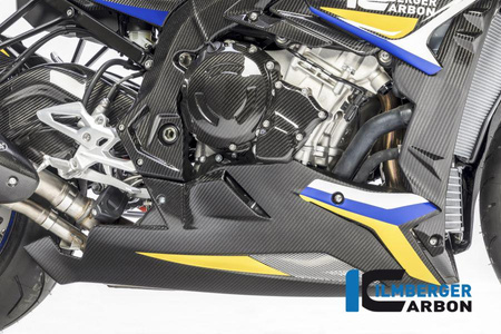 Owiewka dolna belly pan - czarna BMW S 1000 R (od 2017) ILMBERGER VEU.005.S117N.K