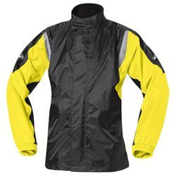 Motocyklowy Kurtka Przeciwdeszczowy Held Mistral II Black/Yellow
