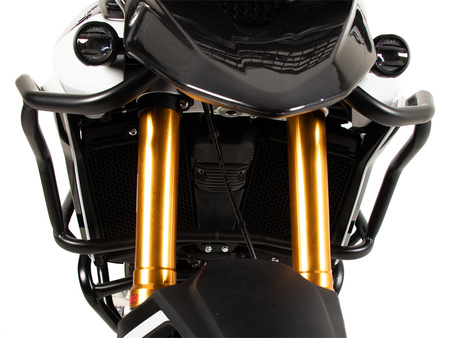 Tank protection bar "Solid" black for Triumph Tiger 900 GT / Pro (2024-)