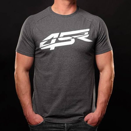 KOSZULKA MĘSKA T-SHIRT 4SR CRACK GREY