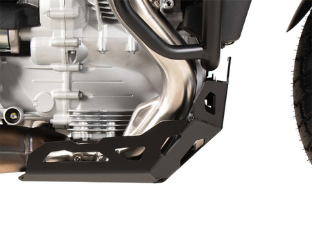 Engine protection plate black for Moto Guzzi Stelvio (2024-)