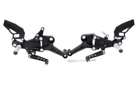 PP Tuning sety podnóżków Aprilia RS660 2021-2025 Tuono 660 2021-2024