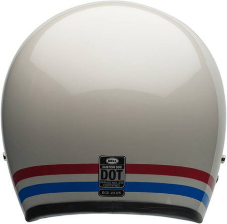 Kask Bell Custom 500 DLX Stripes Pearl White 