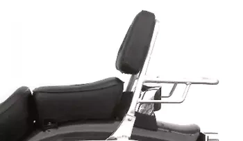 Honda CA 125 Rebel (1995-2001)/CMX 250 Rebel (1996-2001) sissybar with rack