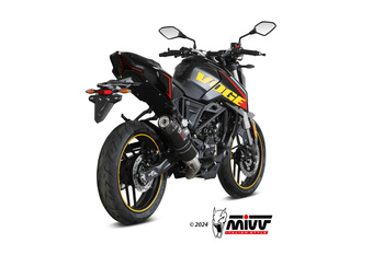 Mivv Układ wydechowy GP BLACK STAINLESS STEEL WITH CARBON CAP VOGE BRIVIDO 125 R 2023-2024