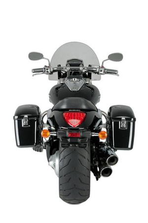 Kufry boczne Customaccess Silver (para) Czarny (N) ARS006N