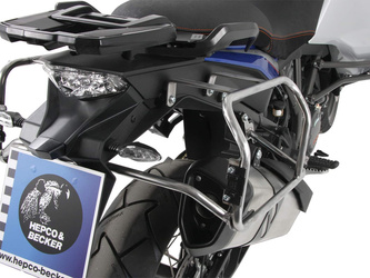 Sidecarrier Cutout stainless steel incl. Xplorer sideboxes silver for KTM 1090 Adventure (2017-2018)