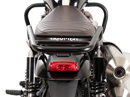 Tube rear rack black for Triumph Scrambler 1200 X (2024-)
