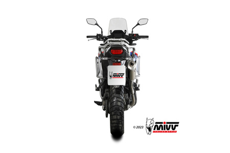 Mivv Tłumik końcowy DAKAR STAINLESS STEEL HONDA XL 750 TRANSALP 2023-2025