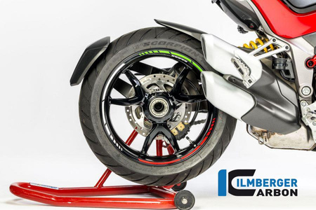 Osłona przeciwbryzgowa tylna do motocykla Ducati Multistrada 1200 DVT 2015 - matowa ILMBERGER SPS.105.D15MM.K