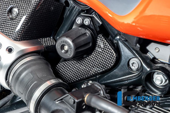 Pokrywa schowka narzędziowego carbon glossy do motocykla BMW R 12 NineT Carbon (od 2024) ILMBERGER CG.WKA.012.R12NT