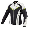 Motocyklowa Kurtka Tekstylna Rebelhorn Flux Lady Black/Ice/Flo Yellow