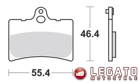 KLOCKI HAMULCOWE SBS 126 HF