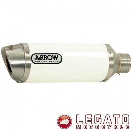 Układ wydechowy Arrow Street Thunder Aluminium White Yamaha XJ6 2009-2015