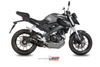Mivv Układ wydechowy SUONO BLACK stal nierdzewna YAMAHA MT-125 2015-2019