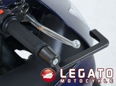 OSŁONA DŹWIGNI SPRZĘGŁA PASUJE DO OTWORU KIEROWNICY 13-21MM CARBON