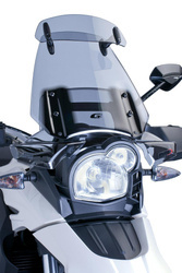 Szyba turystyczna PUIG do BMW G650GS 11-16 (z deflektorem) Lekko przyciemniany (H) 5915H
