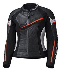 Motocyklowa Kurtka Skórzana Held Lady Debbie II Black/White/Red