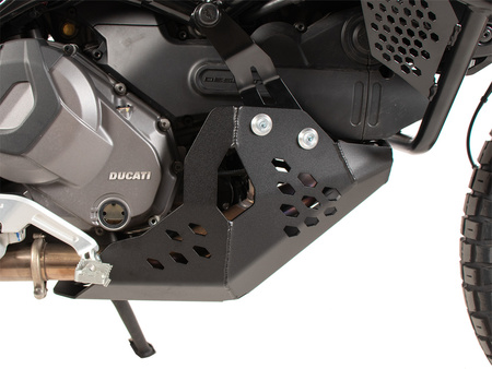 Engine protection plate black for Ducati DesertX Rally (2024-)