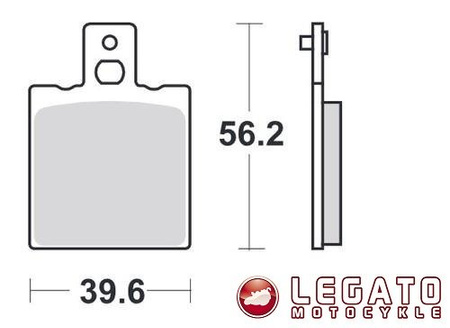 KLOCKI HAMULCOWE SBS 138 HF